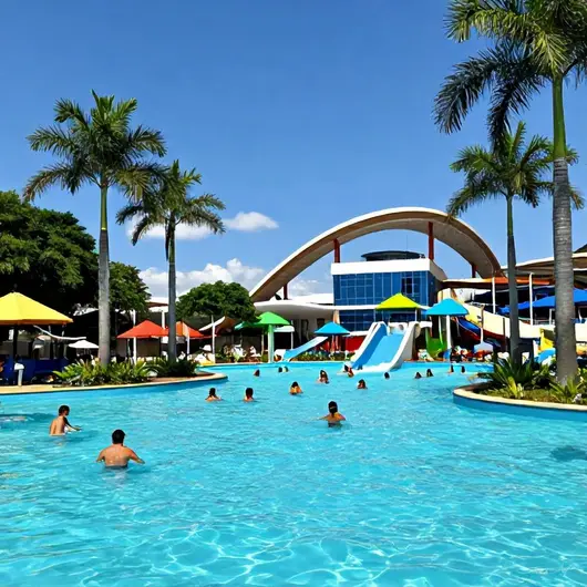 Descubra o Parque Aquático do Centro de Lazer dos Comerciários em Avaré Descubra o Parque Aquático do Centro de Lazer dos Comerciários em Avaré