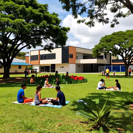 Explore o centro de lazer em avaré
